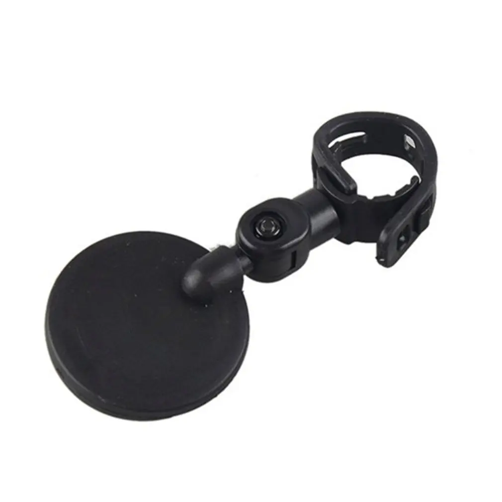 Small Round Rearview Mirror For Mountain Bike And Silicone Handle 3