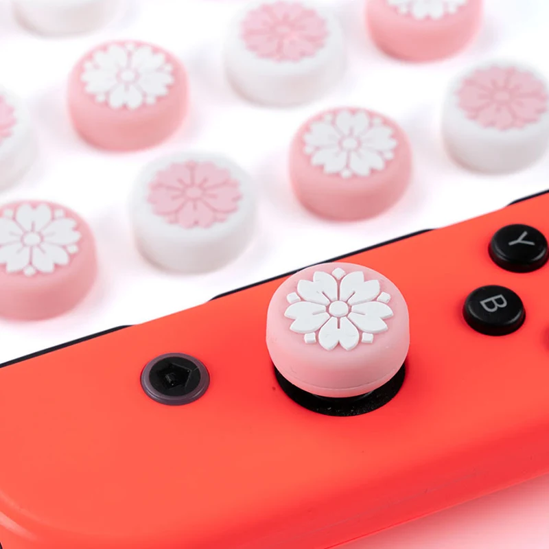 Sakura Silikono Nykščio Spaustuvai, Skirti Nintendo Jungiklis JoyCon Valdytojas Atveju Kreiptuką Padengti Rokeris Bžūp Nintendo Jungiklis Priedai 4