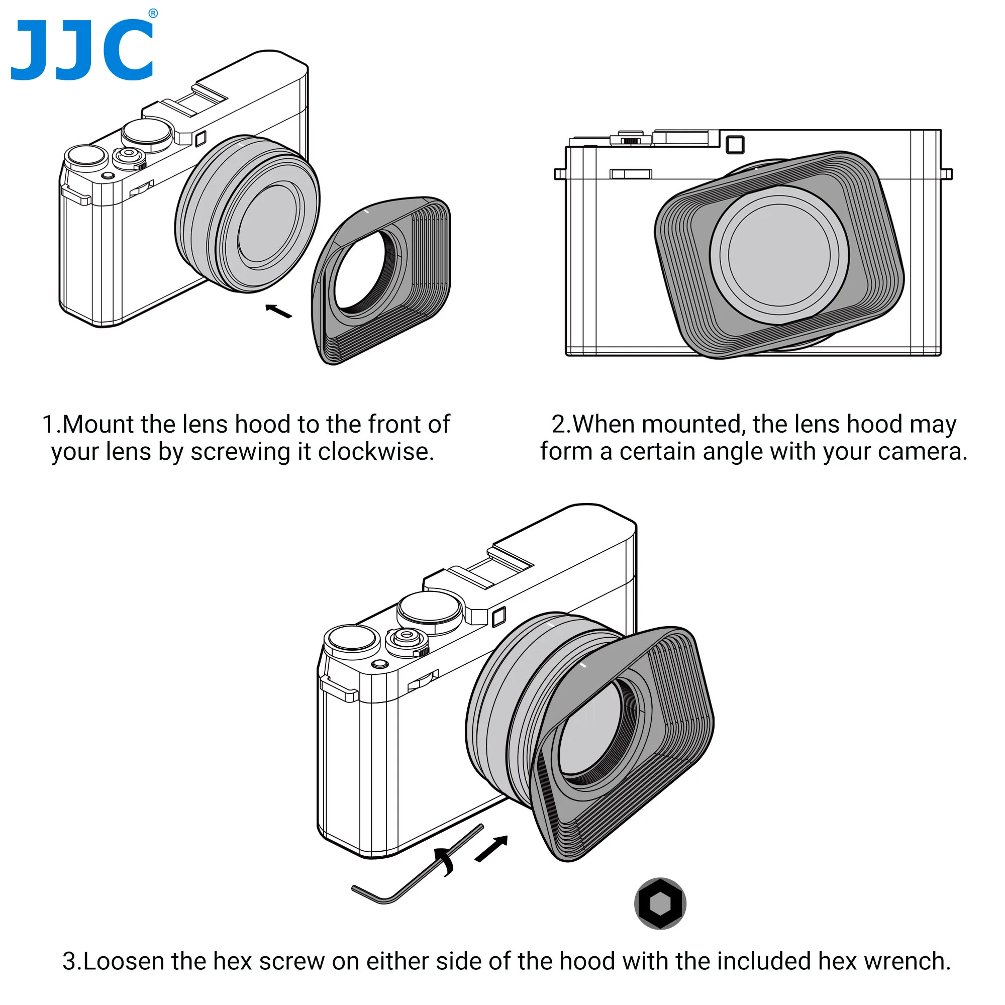 JJC Objektyvo Gaubtą, Atspalvis Fujifilm XF 27mm f/2.8 R WR Objektyvas Fuji XS10 XT4 XE4 XA7 XPro3 XT30 XT3 XT20 XE3 XA5 Pakeičia LH-XF27 4