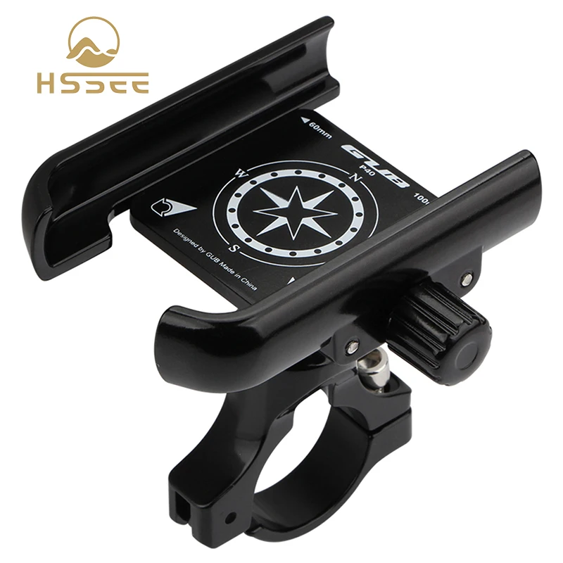 HSSEE 2021 Dviračių telefono turėtojas sutirštės aliuminio lydinio, 360°besisukantis dviratį telefono turėtojas kelių dviratį MTB motociklo telefono turėtojas 4