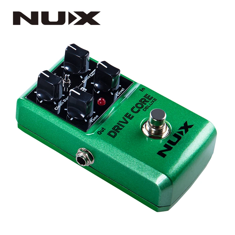 NUX Ratai Core Deluxe Overdrive Klasikinio Elektroninis Pedalas Gitaros Efektu Pedalas Mišinys Padidinti Overdrive Garso Tiesa Apeiti 4