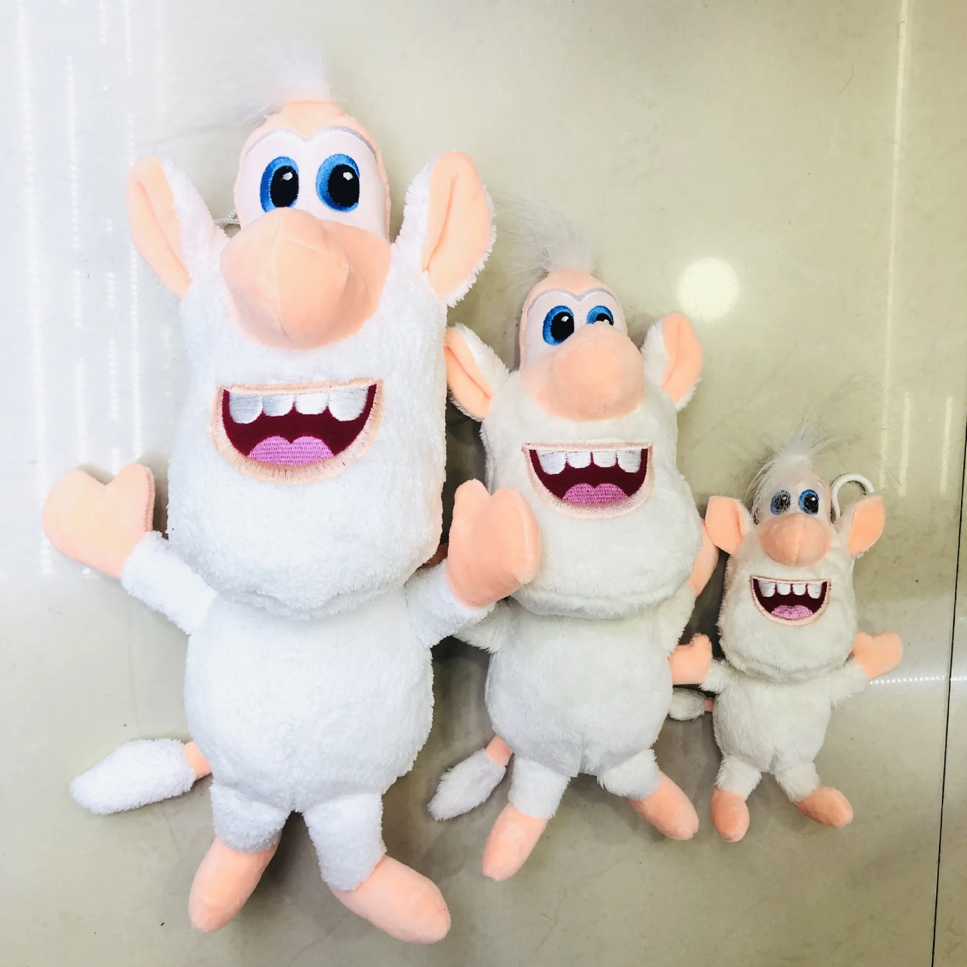 Gamyklos Tiesioginių Pardavimų Mažas Baltųjų Kiaulių Pliušiniai Žaislai rusijos Sprogmenų Animacinių filmų Cooper Booba Buba tarpvalstybinių Kalėdų Dovana 4
