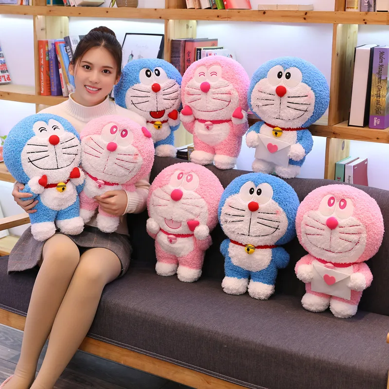 45/60cm Naujų Anime Stand By Me Doraemon Pliušiniai Žaislai, Minkšti Cute Kačių, Lėlės Aukštos Kokybės iškamša Pagalvę Vaikams Mergaitėms Dovanų 4