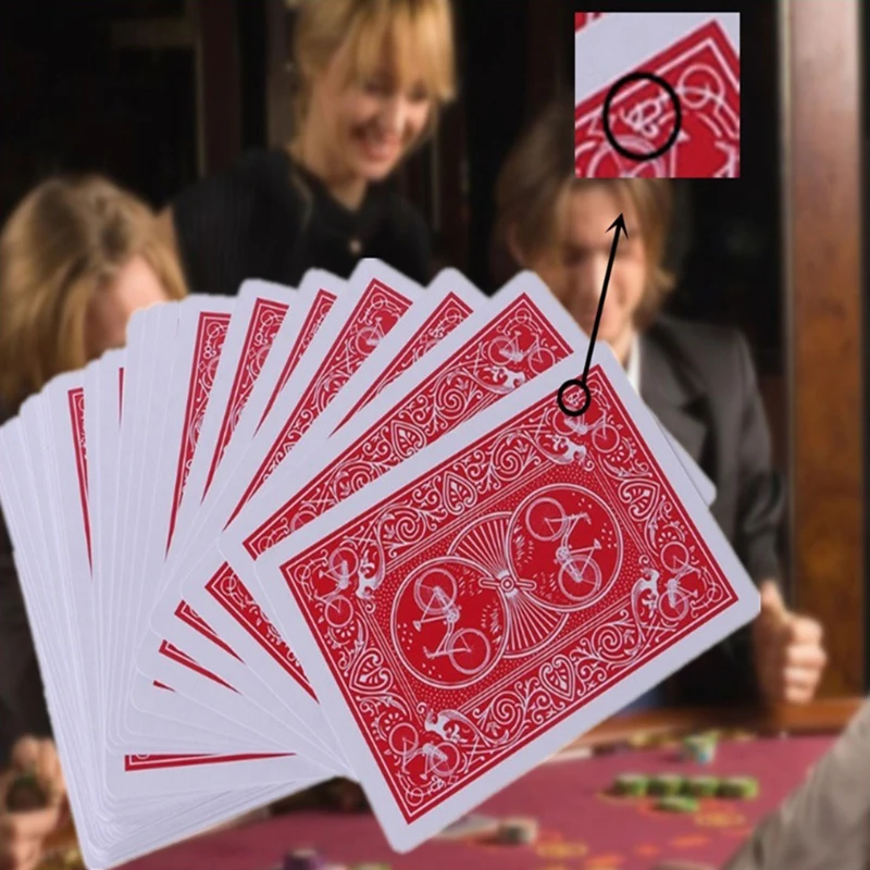 Pokerio Kortos Pažymėta Paslaptis, Magija Žaislai Netikėtų Triukų, Kortų Žaidimai Lengva Padaryti triukui NAUJAS 4