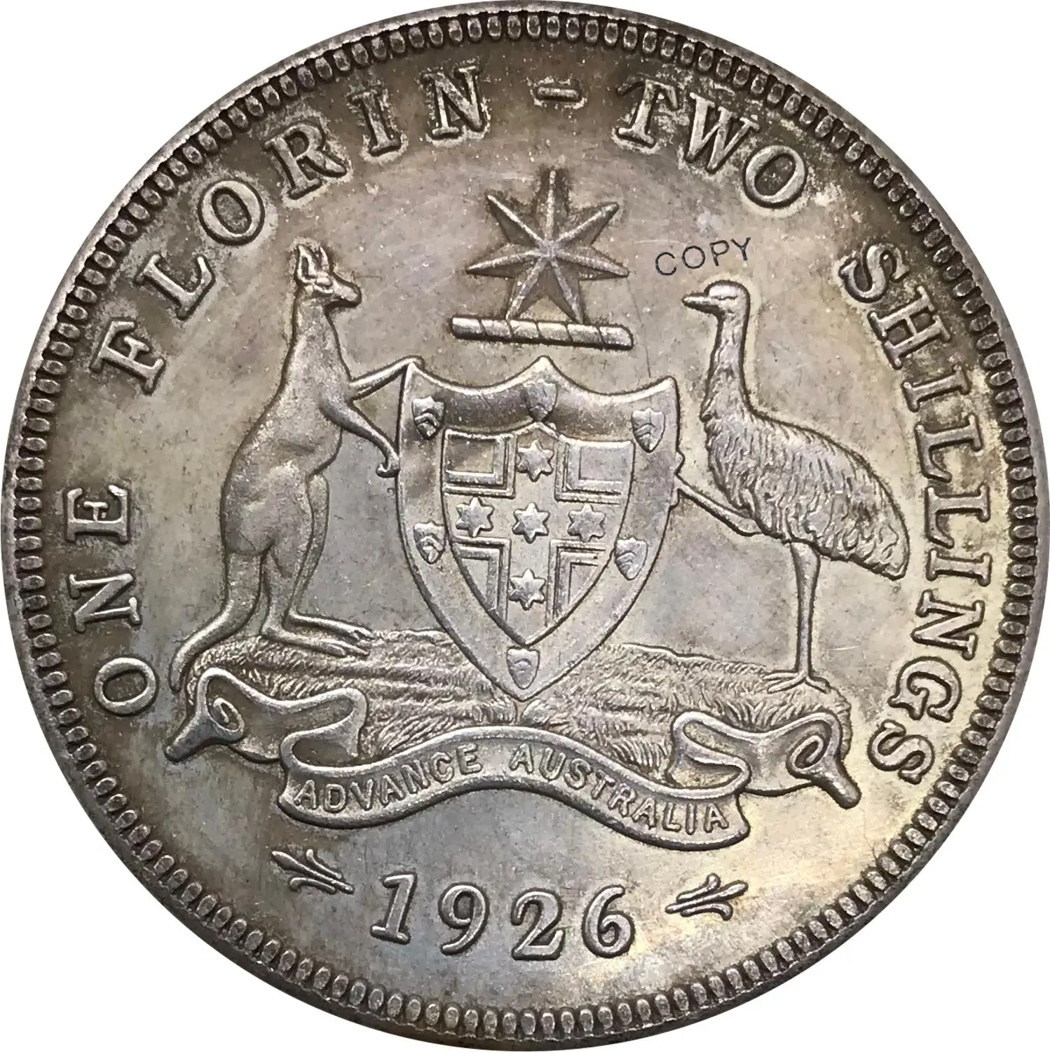 1926 M. Indija 1 Vieno Rupija George V Karalius, Imperatorius Cupronickel Sidabrą, Sidabro Kolekcionuojamų Kopijuoti Monetos 4