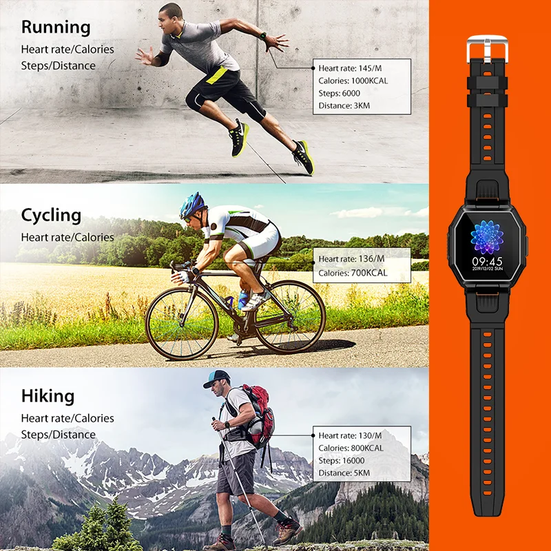 Naujas Smartwatch Vyrų S9 Nemokamai Rinkimo 2021 Mada Sporto Laikrodžiai Bluetooth 5.0 Širdies dažnio Matavimas IP67 Smart Laikrodžiai 5