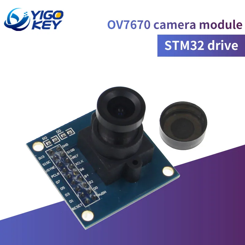 OV7670 vaizdo Kameros Modulis OV7670 Modulis Palaiko VGA / CIF Auto Ekspozicijos Valdymo Ekranas Aktyvus Dydis 640X480 Už Arduino 5