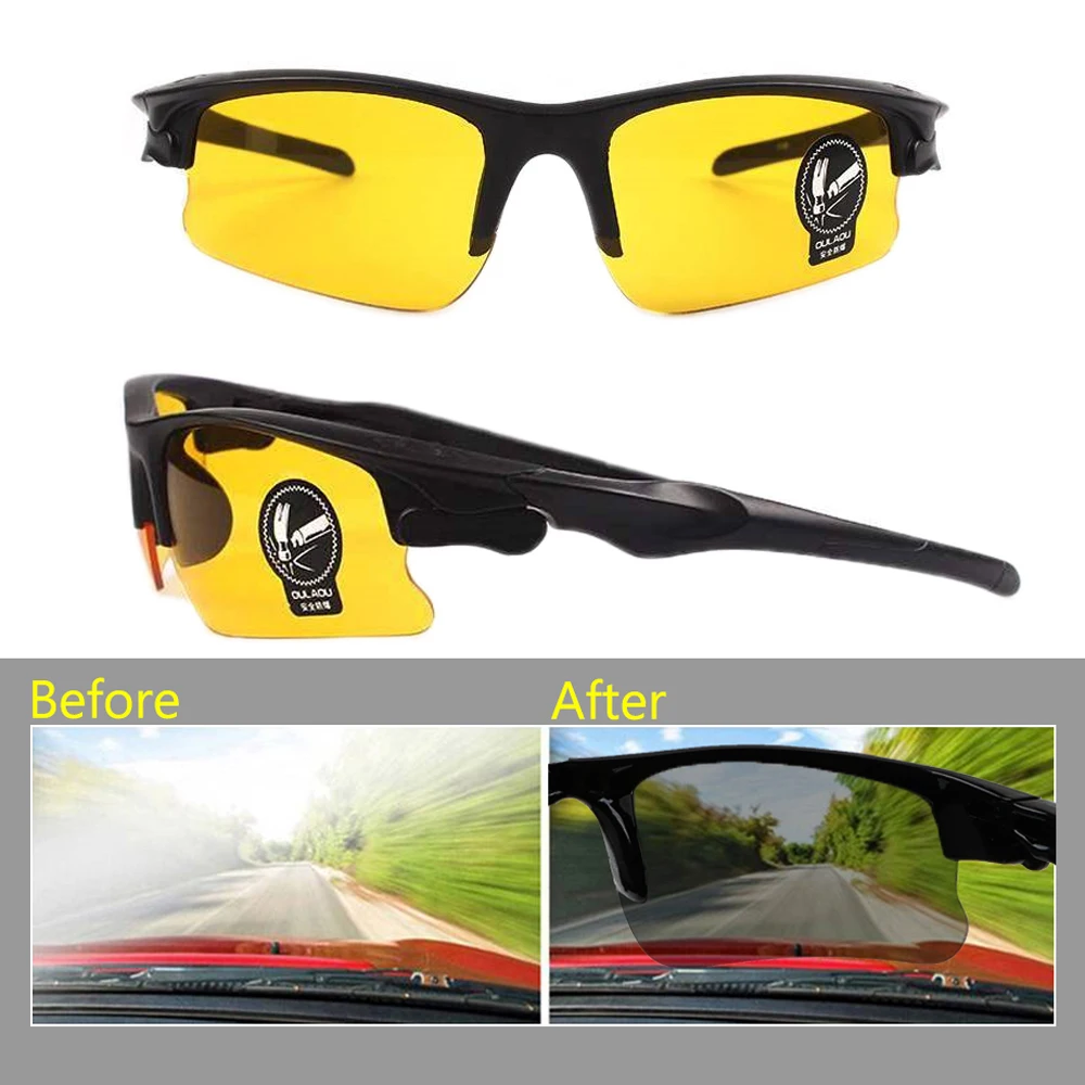2021 HD akiniai nuo saulės vairuotojo anti-glare poliarizuoti akiniai akiniai naktinio matymo akiniai vairuotojo akiniai jojimo naktinio matymo glasse 5