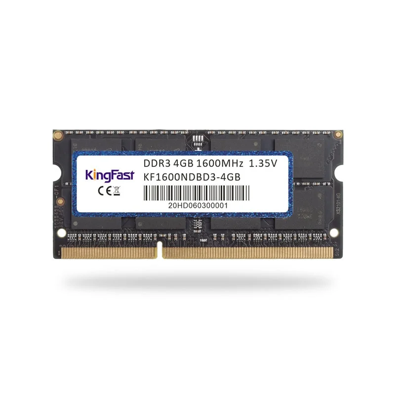 KingFast RAM DDR3 4GB DDR3L 8GB 1 600mhz 204Pin 1.35 V SODIMM Module 1600 MHz Nešiojamojo kompiuterio Atmintinė, Nešiojamąjį kompiuterį 5