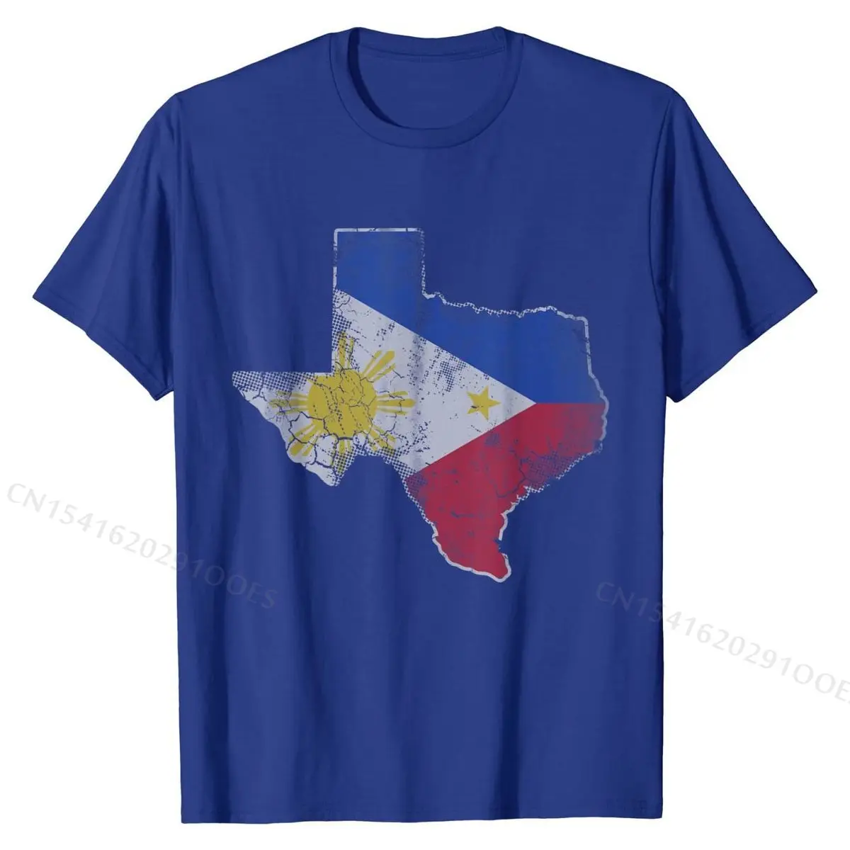 Texas Filipinų Amerikos Vėliava Žemėlapis T-Shirt Filipinai Juokinga Medvilnės Vyrų Viršūnes & Tees Camisa Prekės Marškinėliai 5