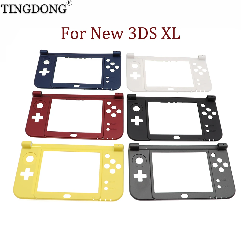 M. Naujos originalios Verison Už Naujas Nintendo 3DS XL Pakeitimo Atlenkiama Dalis Black Bottom Vidurio 