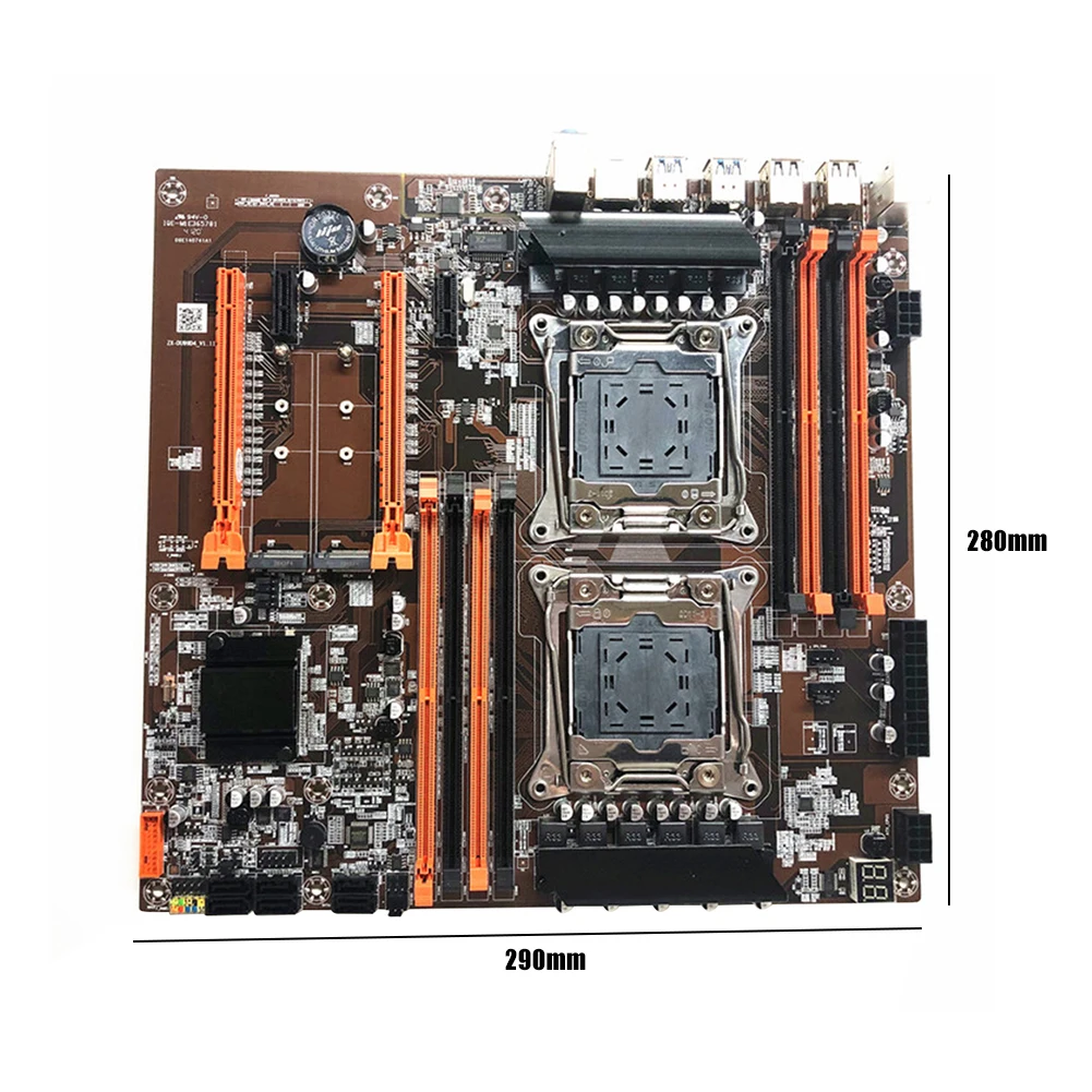 Žaidimų Plokštė Paramos LGA2011-V3 Procesorius Staliniams PC Kompiuteris SATA III 8 USB LGA 2011 PROCESORIŲ DDR4 RECC 5