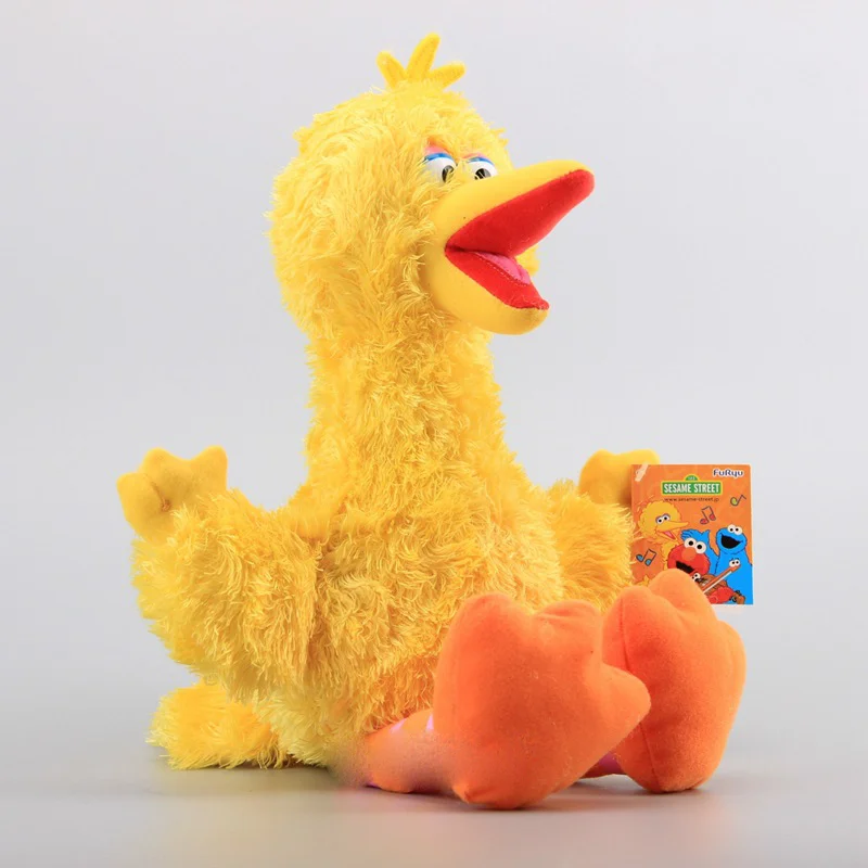 27-ne didesnis kaip 36 cm Sesame Street Pliušiniai Žaislai Aukštos Kokybės Anime Elmo Cookie Monster Grover Zoe 