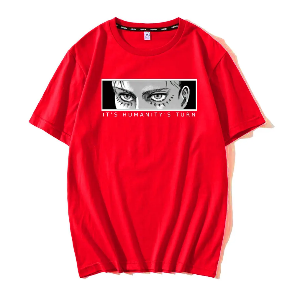 Puola Milžinišką T-marškiniai, trumparankoviai Nemokamai Sparnus Tyrėjas Akis T-shirt Anime Aplinkinių Mikasa Allen Drabužius Anime T-shirt 5