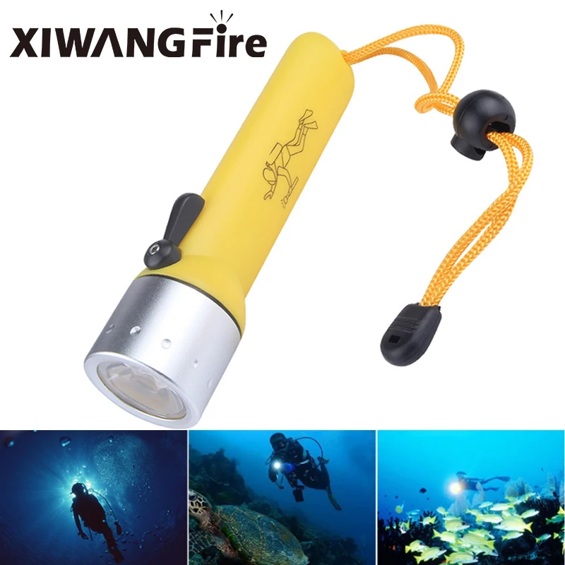 XIWANGFIRE LED nardymo žibintuvėlis naudoja 4 AA baterijas vandeniui šviesos lauko šviesos 200LM CREE XML 5