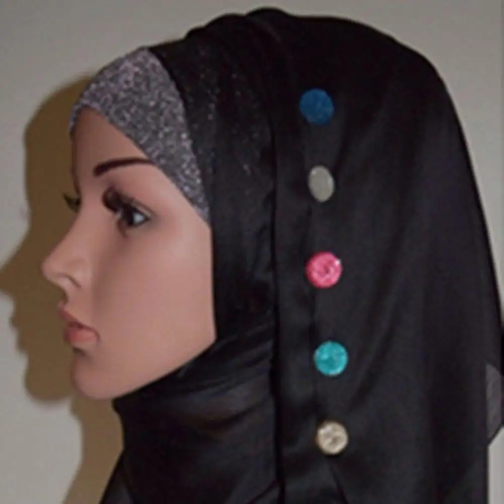 1pair Magnetinio Turas Broochs Saugus Hijab Sagė Pin Metalų Dengimo Sagtis Jokių Skylių Musulmonų Šalikas Magnetas Smeigtukai Hijab Prabangus Aksesuaras 5