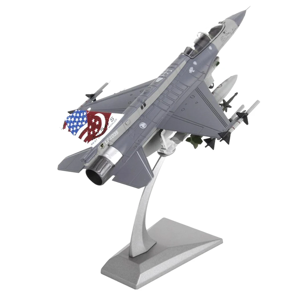 1:72 F16 Fighting Falcon Žaislo Modelis Diecast Reaktyviniai Lėktuvai Lentelės Pavyzdys Stalas Acc 5