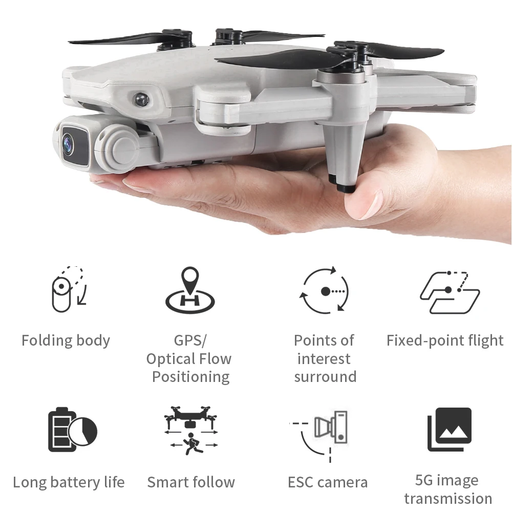 L900 PRO GPS Drone su 4K vaizdo Kamera 2-ašis Gimbal FPV 5G Quadcopter Brushless Variklio 1.2 KM 28min Skrydžio Profesinės RC Sraigtasparnis 5