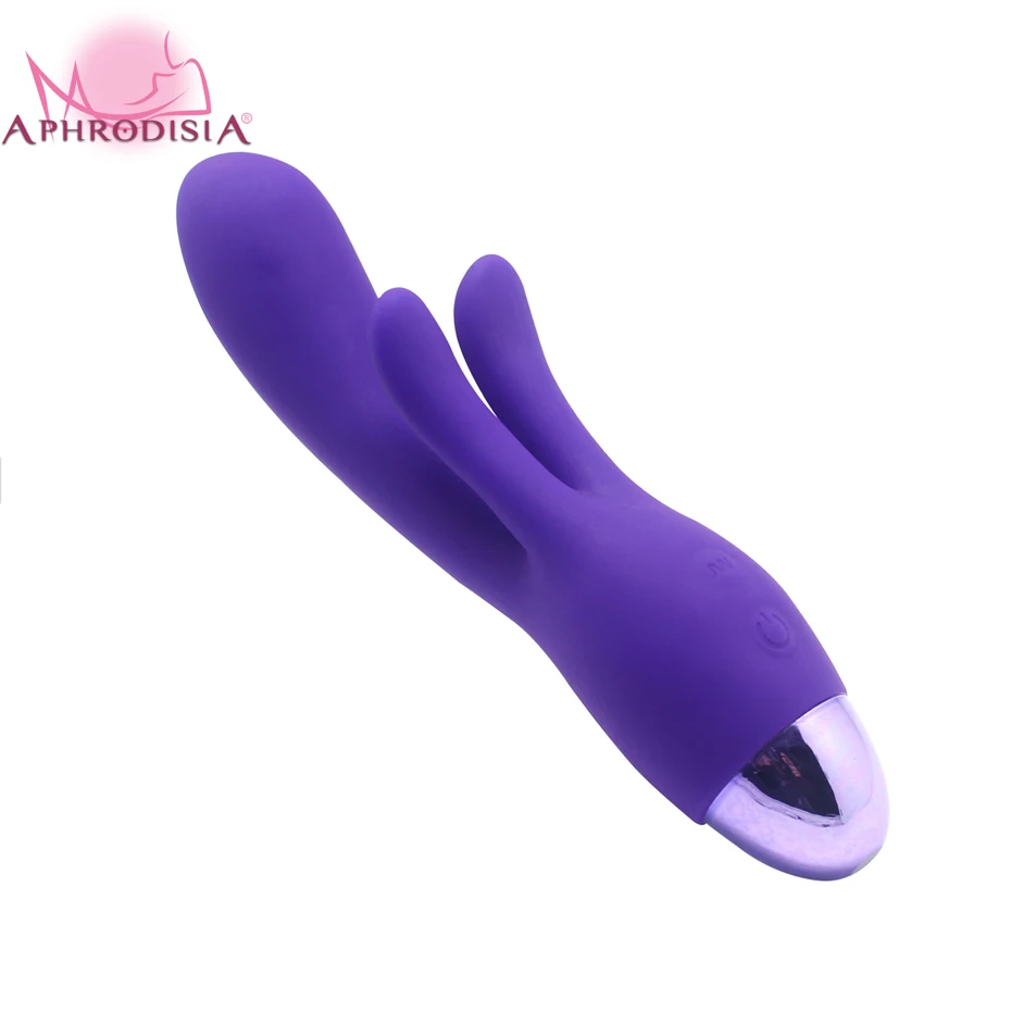 APHRODISIA USB Įkrovimo Rabbit Vibratorius Galinga Vibracija Massager Vandeniui Didelis Vibruojantis Dildo Sekso Žaislai Moterims Suaugusiųjų 5