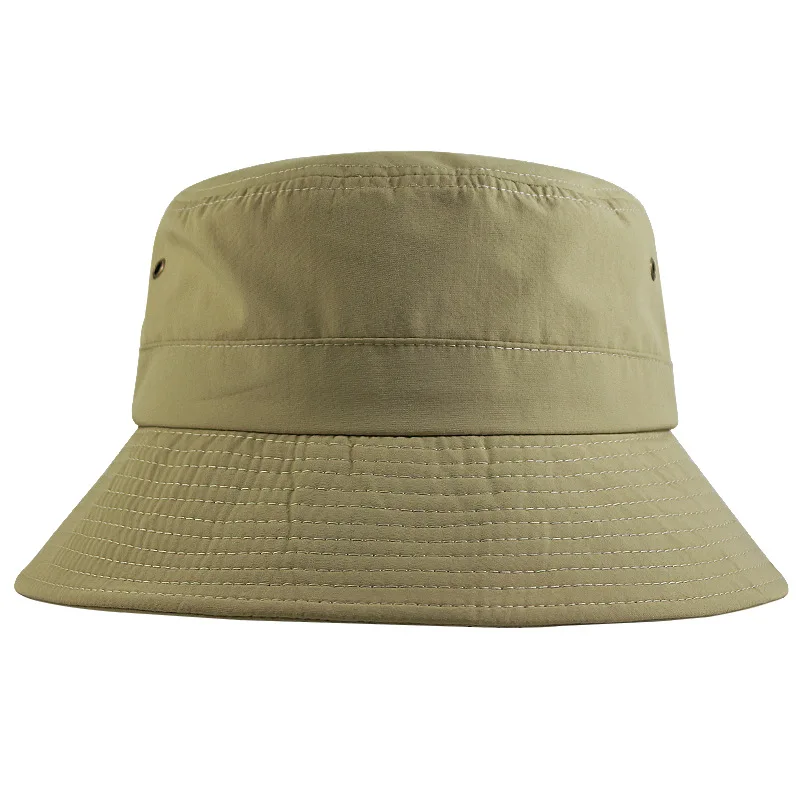 Didelio dydžio žvejybos kepurės didelis galvos žmogus vasaros saulės skrybėlę poliesteris sausas greitai panama kepurė plius dydžių kibirą skrybėlės 56-60cm 60-63cm 5