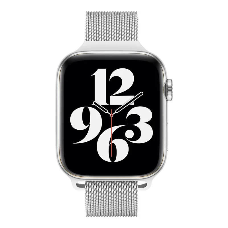 Plonas Dirželis Apple žiūrėti juosta 40mm 44mm 38mm 42mm Magnetine kilpa watchband 