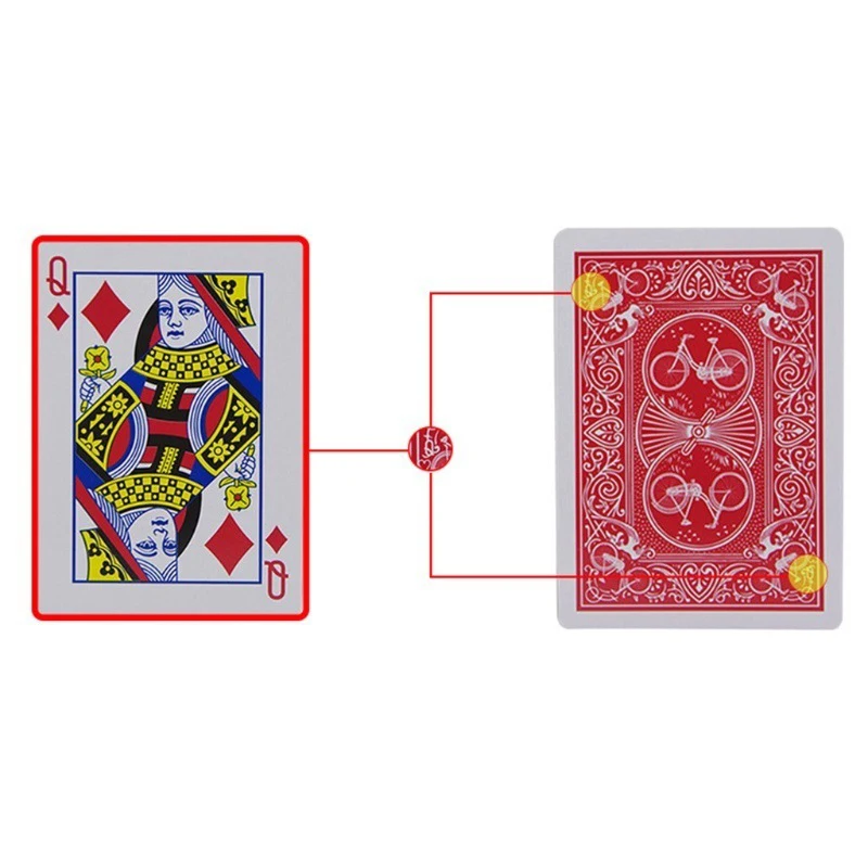 Pokerio Kortos Pažymėta Paslaptis, Magija Žaislai Netikėtų Triukų, Kortų Žaidimai Lengva Padaryti triukui NAUJAS 5